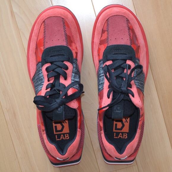 Deckers X Lab Red Camo Sneakers Size 12 - Picture 6 of 6